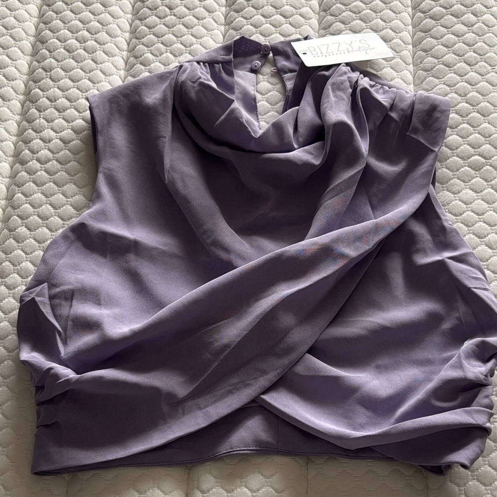 Women's Lina Lavender Sleeveless Top